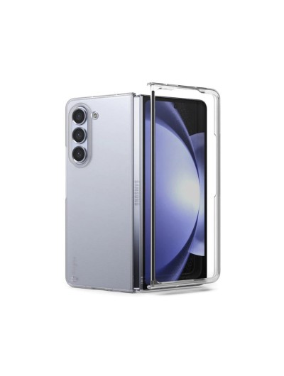 Husa Samsung Galaxy Z Fold5, Ringke Slim, Transparent Matte